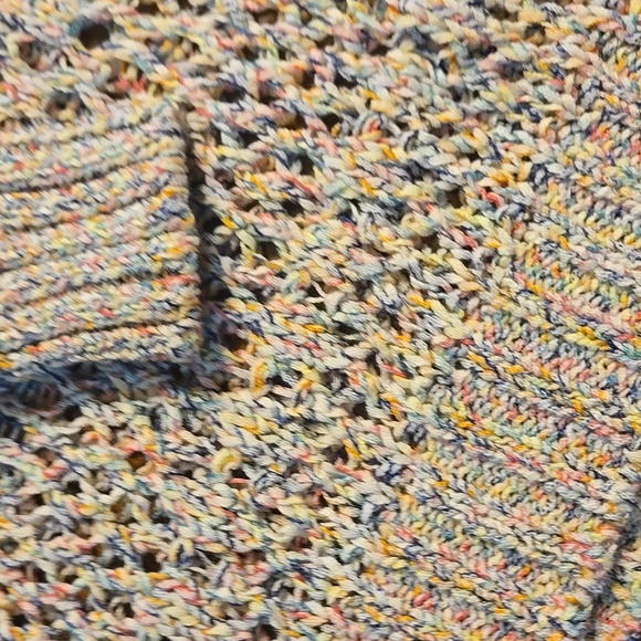 Women's Multi Color Knit Sweater - Picture 4 of 4